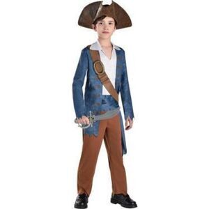 Boys' Shipwrecked full Pirate Costume Halloween dress up costume size Xlarge